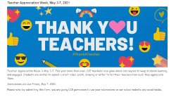 Teacher Appreciation Week